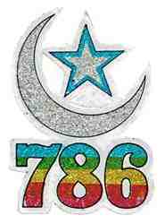 Muslims Symbol 786